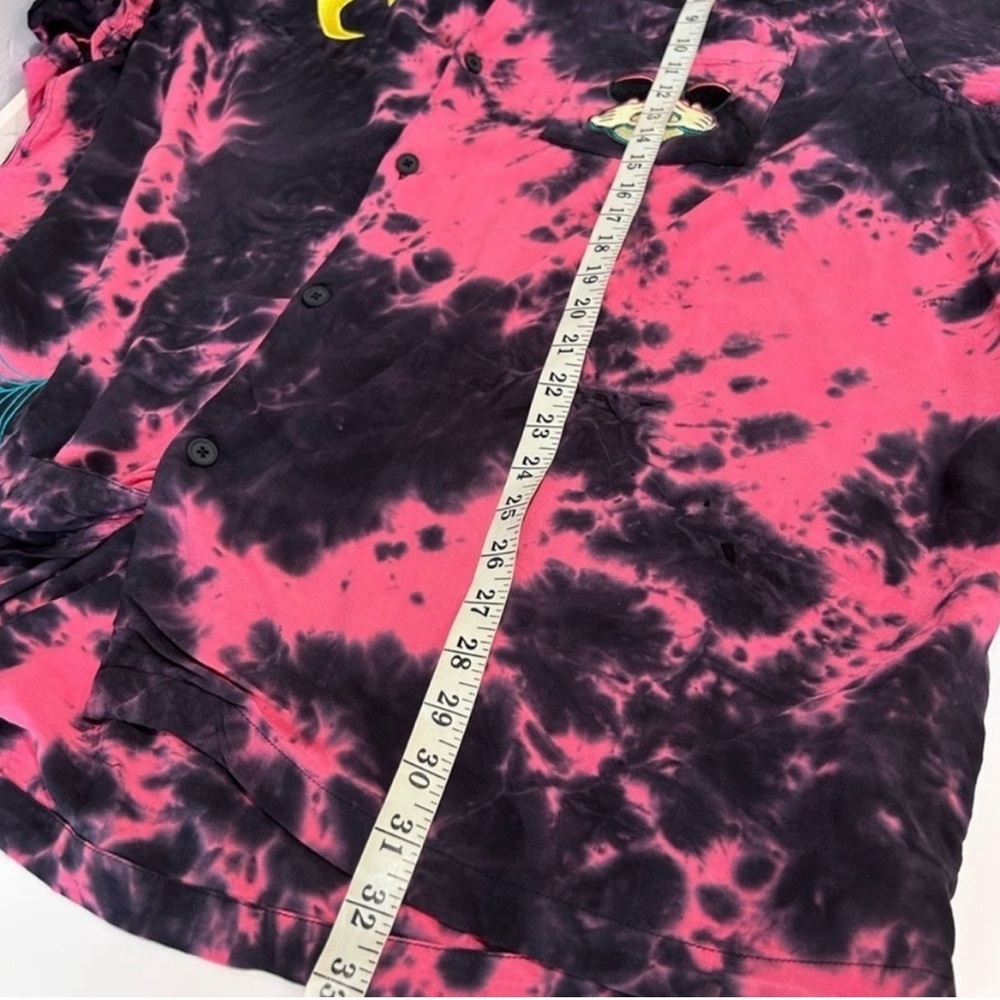 Disney Pink and Black Tie-Dye Shirt - Picture 11 of 15